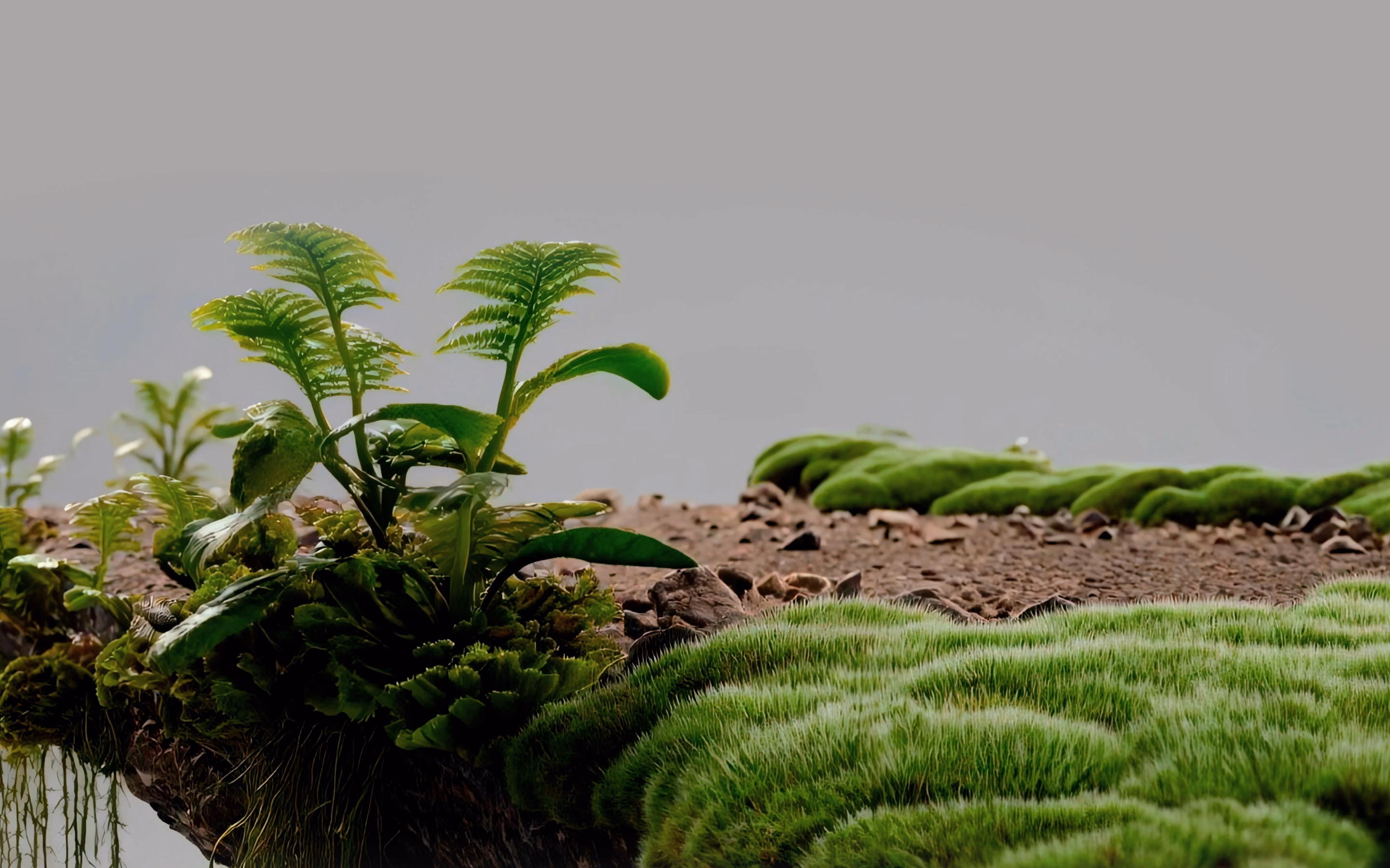 Atmospheric monitoring equipment in an ecosystem